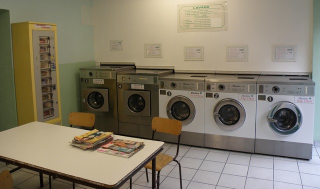 Machines  laver de la laverie